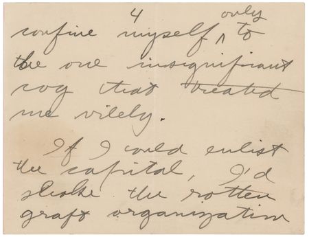 Lot #520 Jack London Autograph Letter Signed on Police Judges: 