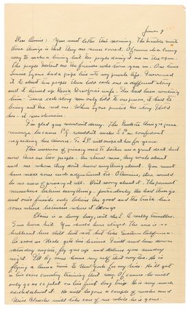 Lot #512 John Steinbeck Archive of (9) Autograph Letters Signed to Actress Ann Sothern, Commenting on Writing, Family, and Hollywood Gossip: 
