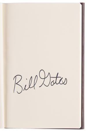 Lot #317 Bill Gates Signed Book - Source Code: My Beginnings - Image 4