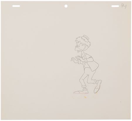 Lot #879 DuckTales characters (8) production drawings from DuckTales - Image 3