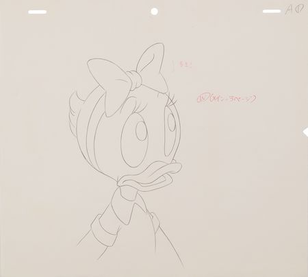 Lot #879 DuckTales characters (8) production drawings from DuckTales - Image 6
