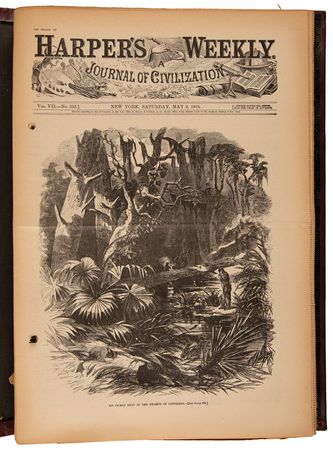 Lot #396 Harper's Weekly Complete Reissue Collection (c. 1960s Reprints of Civil War-era Magazines) - Image 10