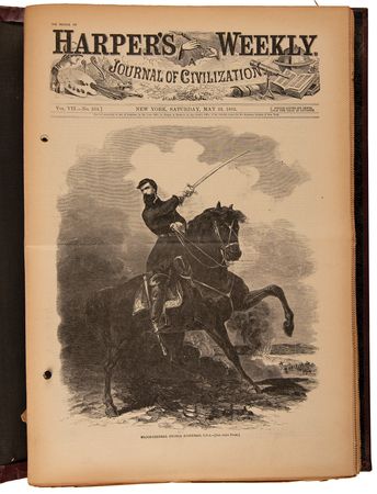 Lot #396 Harper's Weekly Complete Reissue Collection (c. 1960s Reprints of Civil War-era Magazines) - Image 11