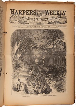 Lot #396 Harper's Weekly Complete Reissue Collection (c. 1960s Reprints of Civil War-era Magazines) - Image 5