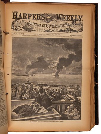 Lot #396 Harper's Weekly Complete Reissue Collection (c. 1960s Reprints of Civil War-era Magazines) - Image 7