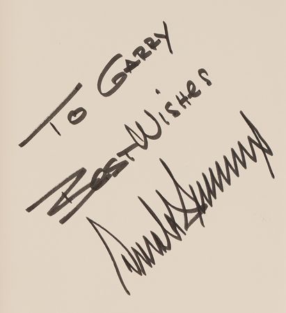 Lot #63 Donald Trump Signed Book - Trump: How to Get Rich - Image 2