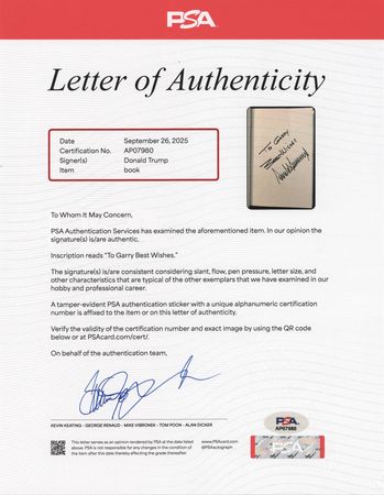 Lot #63 Donald Trump Signed Book - Trump: How to Get Rich - Image 5