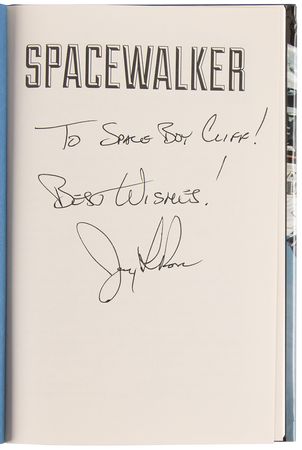 Lot #487 Space Shuttle Astronauts (14) Signed Books - Image 12