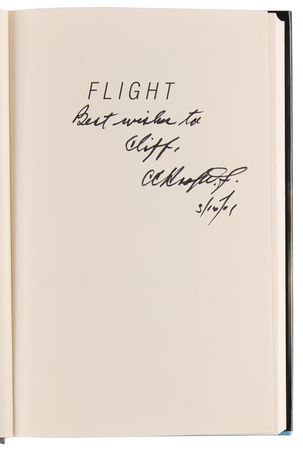 Lot #481 NASA Mission Control (3) Signed Books - Image 2