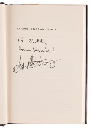 Lot #481 NASA Mission Control (3) Signed Books - Image 4