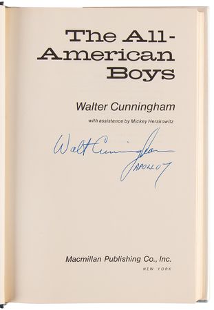 Lot #444 Apollo Astronauts (9) Signed Books - Image 4
