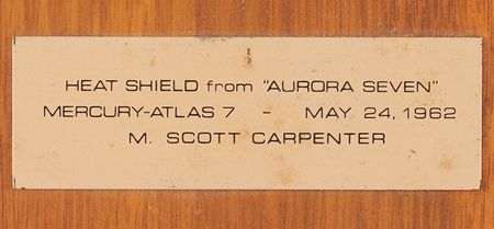 Lot #450 Aurora 7 Flown Heatshield - Image 2