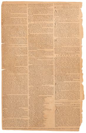 Lot #375 George Washington: Benjamin Franklin's The Pennsylvania Gazette from July 4, 1754 - Image 4