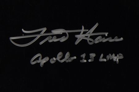 Lot #460 Fred Haise Signed Panoramic Photograph - 