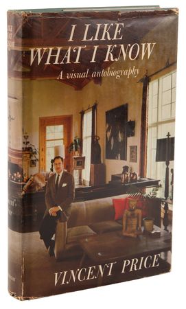 Lot #622 Vincent Price Signed Book - I Like What I Know - Image 3