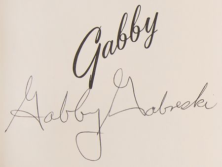 Lot #393 Gabby Gabreski Signed Book - A Fighter Pilot's Life - Image 2