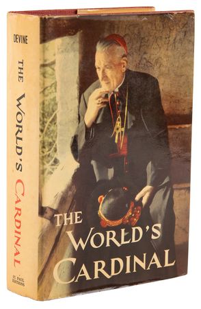 Lot #294 Richard Cardinal Cushing Signed Book - The World's Cardinal - Image 3