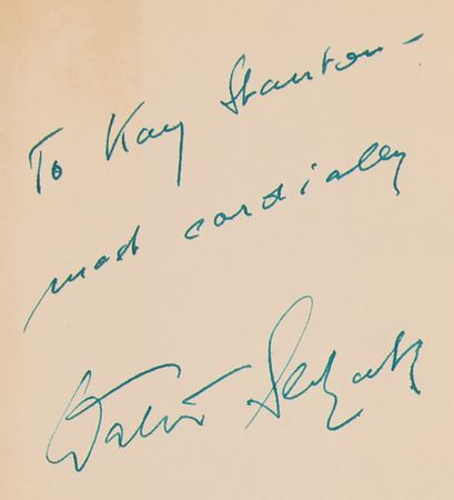 Lot #629 Walter Slezak Signed Book - What Time's The Next Swan? - Image 2