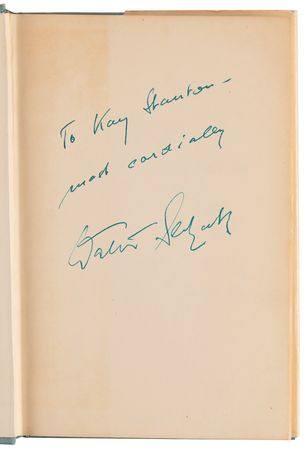 Lot #629 Walter Slezak Signed Book - What Time's The Next Swan? - Image 4