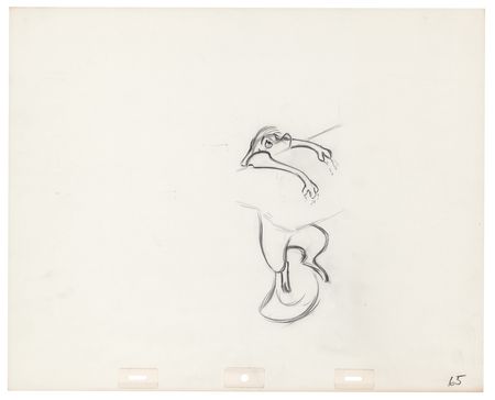 Lot #877 Tod production drawings (4) from Fox and the Hound - Image 5