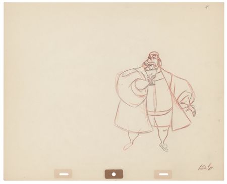 Lot #753 King Hubert production drawings (12) from Sleeping Beauty - Image 10