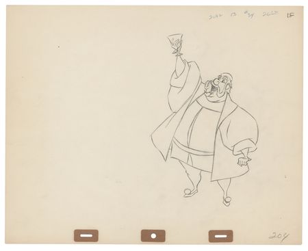 Lot #753 King Hubert production drawings (12) from Sleeping Beauty - Image 11