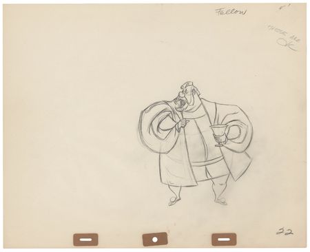 Lot #753 King Hubert production drawings (12) from Sleeping Beauty - Image 12
