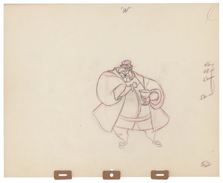 Lot #753 King Hubert production drawings (12) from Sleeping Beauty - Image 3