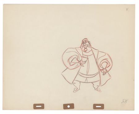 Lot #753 King Hubert production drawings (12) from Sleeping Beauty - Image 7