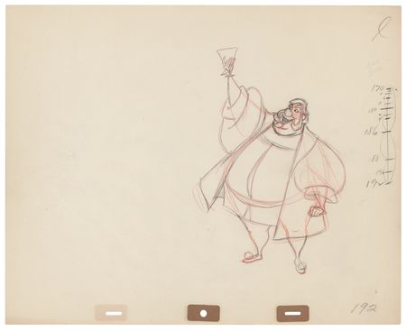 Lot #753 King Hubert production drawings (12) from Sleeping Beauty - Image 8