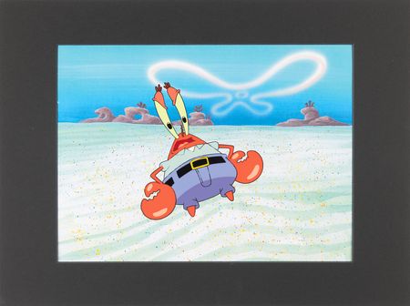 Lot #939 Mr. Krabs production cel from SpongeBob SquarePants - Image 3