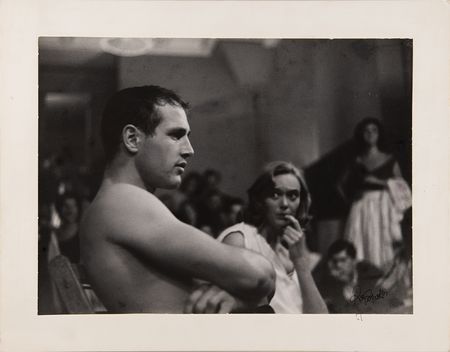 Lot #620 Paul Newman Oversized Original Photograph by Roy Schatt - Image 1