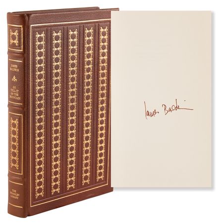Lot #514 James Baldwin Signed Book - Go Tell It On The Mountain - Image 1