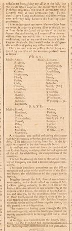 Lot #278 1st United States Congress: The Pennsylvania Packet from September 25, 1789 - Image 3