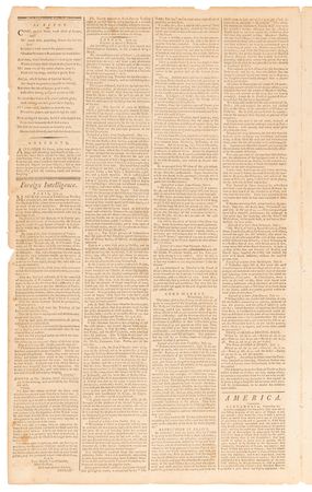Lot #278 1st United States Congress: The Pennsylvania Packet from September 25, 1789 - Image 4