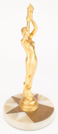 Lot #543 Sammy Davis, Jr.'s 1955 City of Hope 'Torch Bearer' Award - Image 2