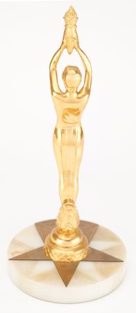 Lot #543 Sammy Davis, Jr.'s 1955 City of Hope 'Torch Bearer' Award - Image 4