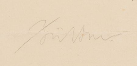 Lot #117 Albert Einstein Signed Oversized Etching by Erich Büttner (1917) - Image 3