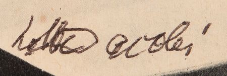 Lot #145 Albert Einstein Signed Photograph by Lotte Jacobi (1938/1943) - Image 3