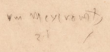 Lot #124 Albert Einstein Oversized Etching by William Meyerowitz (1921) - Image 3