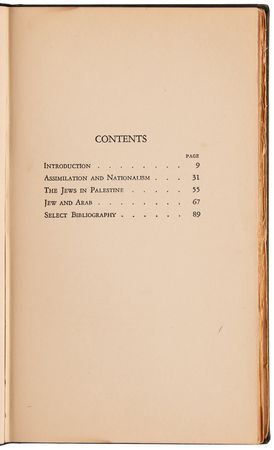 Lot #158 Albert Einstein First Edition Book - About Zionism: Speeches and Letters - Image 5