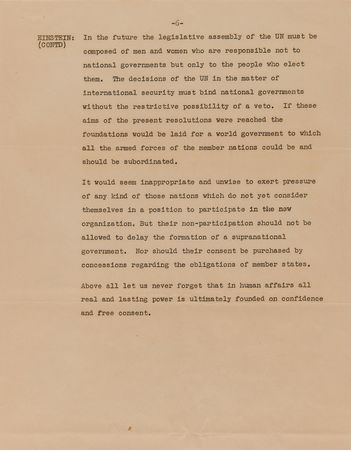 Lot #163 Albert Einstein ABC Press Release (1947): 