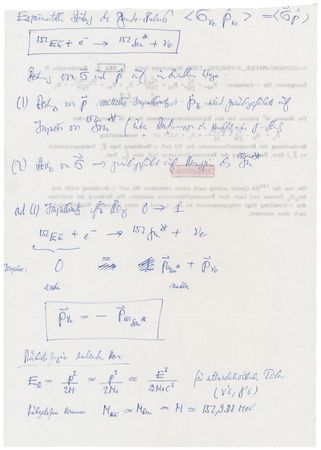Lot #337 Rudolf Mossabuer Autograph Manuscript Signed - Image 1