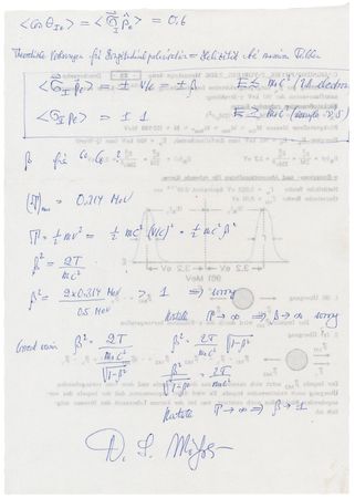 Lot #337 Rudolf Mossabuer Autograph Manuscript Signed - Image 3