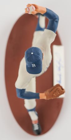 Lot #654 Sandy Koufax Signed Salvino Figurine (Ltd. Ed. #0601/2500) - Image 6