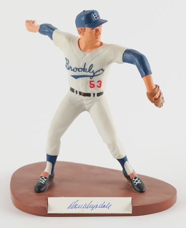 Lot #648 Don Drysdale Signed Salvino Figurine (Ltd. Ed. of 2500) - Image 3