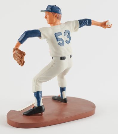 Lot #648 Don Drysdale Signed Salvino Figurine (Ltd. Ed. of 2500) - Image 4