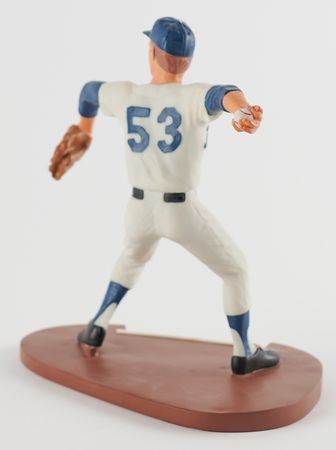 Lot #648 Don Drysdale Signed Salvino Figurine (Ltd. Ed. of 2500) - Image 5