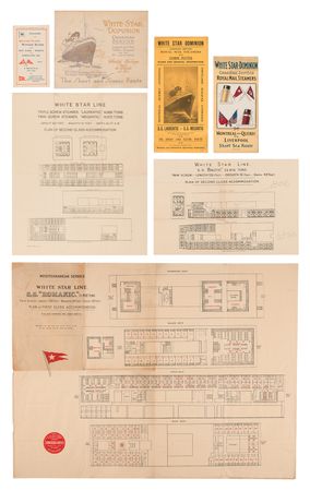 Lot #265 Titanic (4) White Star Line Pre-Launch Promotional Items (1910-1911) - Image 14
