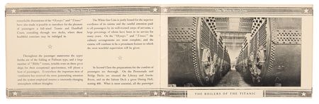 Lot #265 Titanic (4) White Star Line Pre-Launch Promotional Items (1910-1911) - Image 4